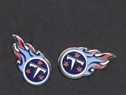 Flame Logo Post Earrings