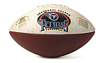 Titans 1999 Inaugural Season Collectors Football